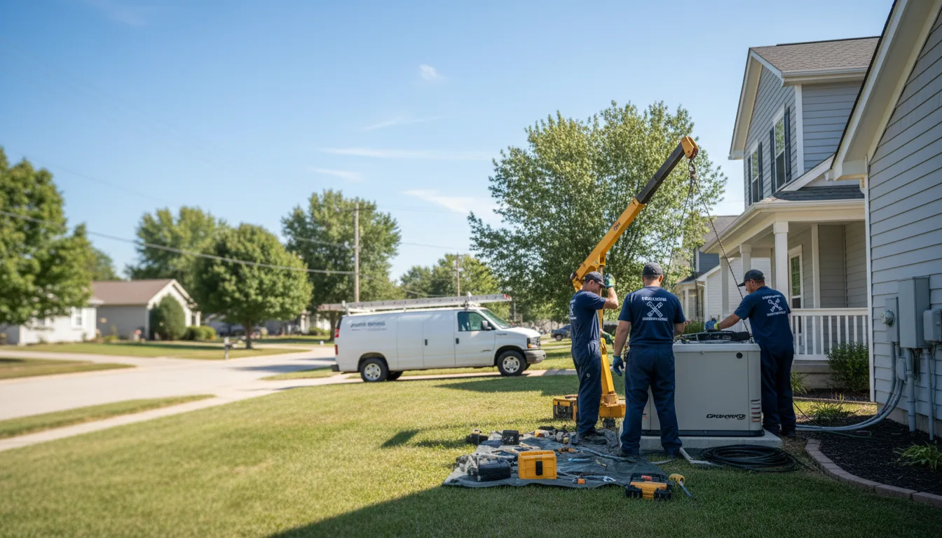 Generator Installation in Cornland, IL near me
